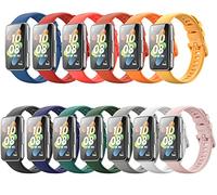 BBZ cinturino di ricambio Compatibile con Huawei Band 7 cinturino di ricambio in TPU a due colori, compatibile con Huawei Band 7