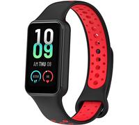 BBZ Cinturino in Silicone Morbido Impermeabile Sportivo Compatibile con Amazfit Band 7 Cinturino