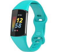 BBZ Cinturino Sportivo, Silicone Watch Strap Compatibile con Fitbit Charge 5, Morbido e Traspirante, Facile da Installare, Servizio di Assistenza Rapido