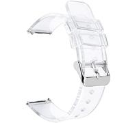 BBZ Cinturino Trasparente Compatibile con Samsung Galaxy Watch 3 45mm Strap/Samsung Galaxy Watch 46mm Cinturino, 22mm Silicone Breathable Sport Replacement Straps for Huawei Watch GT 3 46mm