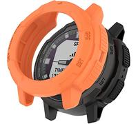 BBZ Cover compatibile con Garmin Instinct Crossover Watch Custodia,Ultra Smartwatch Case Silicone Skins Pounch,Anti-scratch Clear TPU Bumper Cover Shell