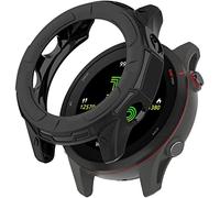 BBZ Forerunner 955 Custodia,Pellicola Protettiva in Vetro + Cornice in plastica Rigida, Protezione Completa Compatibile con Garmin Forerunner 955