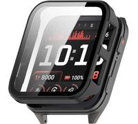 BBZ Hard PC Bumper Case HD Clear Tempered Glass Film Scratch Resistant Shell Protective Case Cover Compatibile con Garmin Venu X1