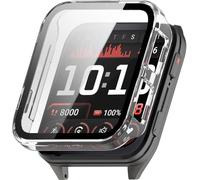 BBZ Hard PC Bumper Case HD Clear Tempered Glass Film Scratch Resistant Shell Protective Case Cover Compatibile con Garmin Venu X1