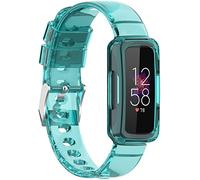 BBZ Inspire 3 Cinturino,Transparent Sostituzione Soft Silicone Sport Bands Braccialetto da Braccialetto Compatibile con Fitbit Inspire 3 Activity Tracker