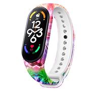 BBZ Mi Band 7 Cinturino,Cinturino da Polso con Cinturino di Ricambio in Silicone colorato Compatibile con Xiaomi Band 7