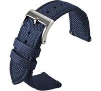 BBZ Nylon Watch Cinturini, Multicolor Watch Bands Replacement per Men Women 20mm 22mm Premium Ballistic with Military Heavy Duty Silver Stainless Steel Buckle