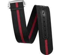 BBZ Nylon Watch Straps Premium Ballistic Multicolor Replacement Watch Bands with Silver Steel Buckle Compatibile con Men Women 20mm 22mm