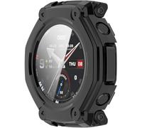 BBZ PC + Screen Tempered Film,Anti-Scratch All-Inclusive Watch Custodia Compatibile con Amazfit T-Rex3 PRO 48MM