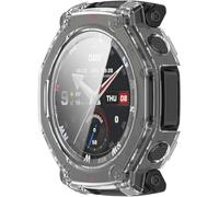 BBZ PC + Screen Tempered Film,Anti-Scratch All-Inclusive Watch Custodia Compatibile con Amazfit T-Rex3 PRO 48MM