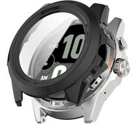BBZ per Atlas Custodia,PC + Screen Tempered Film,Anti-Scratch All-Inclusive Watch Case Compatibile con Ticwatch Atlas