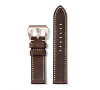 BBZ quick release watch strap in pelle Replacement Cinturino,Oil-Tanned Replacement in pelle Strap for Men and Women, Band Width 20MM 22MM 24MM 26MM