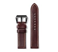 BBZ quick release watch strap in pelle Replacement Cinturino,Oil-Tanned Replacement in pelle Strap for Men and Women, Band Width 20MM 22MM 24MM 26MM