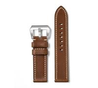 BBZ quick release watch strap in pelle Replacement Cinturino,Oil-Tanned Replacement in pelle Strap for Men and Women, Band Width 20MM 22MM 24MM 26MM