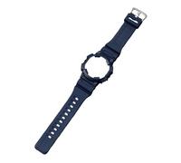 BBZ Replacement Band Compatibile con Casio W-735H AEQ110BW AEQ110W AQS-800W AQ-S810W Men's Watch Cinturino Resin Wristband With Metal buckle