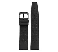 BBZ Rubber Watch Straps (Rally FKM), Replacement Bands for Men, Compatibile con Swatch X Blancpain Watches, Stainless Steel Buckle, Choice of Width 22mm