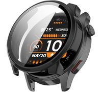 BBZ Scratch-Resist Protective Bumper PC Plating Pouch Shatter-resistant Sleeve Band Cover Shell Bumper Compatible with HAYLOU Watch 4S