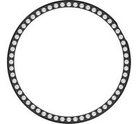 BBZ Single-row drilling and hollow-out PC + metal watch Custodia Compatibile con honor watch GS5