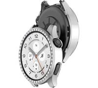 BBZ Single-row drilling and hollow-out PC + metal watch Custodia Compatibile con Xiaom Watch 5