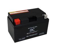 BC BATTERY Batteria Avviamento Moto al GEL 12V 8,6Ah BCTZ10S-GEL Moto&Scooter, esente da manutenzione sigillata precaricata simile a YTZ10S