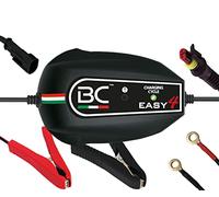 BC Battery Controller BC EASY 4, Caricabatteria e Mantenitore Intelligente a 4 Cicli per tutte le Batterie Auto e Moto 12V Piombo-Acido, 1 Amp