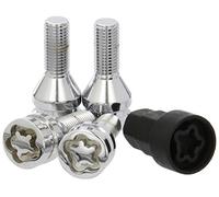 BC Corona ABC Locks Tor9950 Set di 4 Bulloni Antifurto per Cerchioni