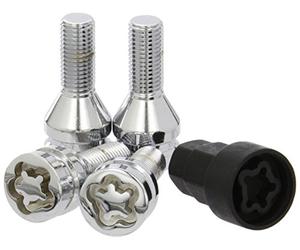 BC Corona ABC Locks Tor9950 Set di 4 Bulloni Antifurto per Cerchioni