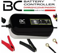 BC LITHIUM 1500 CARICABATTERIA MANTENITORE DI CARICA AUTOMATICO BATTERIE LITIO