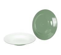 BC Plato hondo 2-t. verde 4pcs