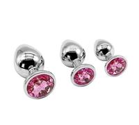 BC3-Rosa Abito Multi Pezzo In Metallo Inossidabile Dietro Il Articolo Da Gioco Con Diamante Ṕlūg Ḁnàli Ḁnàlé Ḅūṱṱ Ṕlūg ḀnâlêŜêx Pîccólo Dilàtâtore Ânâls Dónna Ḁmǎl Ṕļūgs Plây Ṕlūg Ânâlṕlūg Tóy