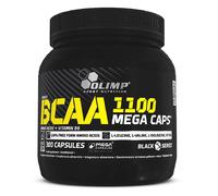 BCAA 1100 MEGA CAPS - 300 capsule -Vit B6, Rigenerante, La costruzione muscolare