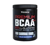 Weider Premium BCAA 8:1:1 + L-Glutamine (500g) Gusto Pink Lemonade, Formula di Recupero con Aminoacidi BCAA, L-Glutammina Kyowa Quality®, per la Crescita e Protezione Muscolare, Senza Zucchero, Vegano
