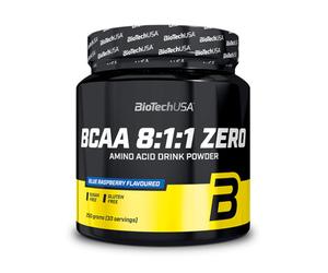 BCAA 8:1:1 Zero Lampone Blu, 250 grammi
