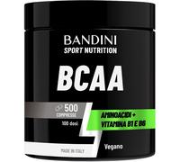 BCAA with Vitamin B1 and B6 | 500 Compresse | Aminoacidi Ramificati | Workout
