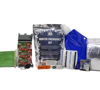 BCB International Ltd Kit di emergenza per sopravvivenza invernale, argento, piccolo