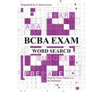 BCBA EXAM WORD SEARCH BOOK: Definition-Based ABA Terminology Practice