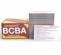BCBA Study Cards 2025-2026: BCBA Exam Prep and Practice Test Questions [Full Color Cards]