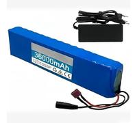 BCBKD 36V 20Ah 10S1P Batterie Per Biciclette Elettriche BMS Integrato Batteria Ricaricabile Agli Ioni Di Litio Adatto Per Monopattini Elettrici E Bici Elettriche Senza Pedali 36V 20Ah,XT60