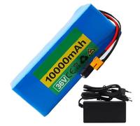 BCBKD Batteria Per Bici Elettrica 36V 10Ah Batteria Al Litio Per Bicicletta Elettrica 10S4P Batteria in PVC Impermeabile Da 36 V 10 Ah BMS Integrato Con Caricabatterie 36V 10Ah,XT60