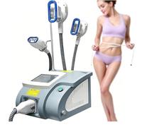 BCBKD Macchina Dimagrante Criolipolisi Professionale Macchina di Congelamento Grassa di Cryolipolysis, Macchina per Modellare La Perdita di Peso con 3 Manici, Massaggiatore della Cellulite