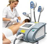 BCBKD Macchina Dimagrante Criolipolisi Professionale,Macchina Scolpire Corpo Freddo Congelamento Grasso,Macchina Congelamento Grassa Cryolipolysis con 3 Maniglie