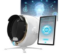 BCBKD Macchina Professionale per L'analisi della Pelle,Display HD, Scanner Facciale Basato Sull'intelligenza Artificiale per Saloni E Centri Benessere,Imaging A 8 Spettri -13.3In