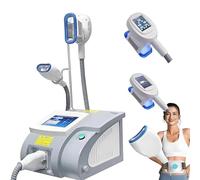 BCBKD Macchina Scolpire Corpo Freddo Congelamento Grasso, Macchina di Congelamento Grassa di Cryolipolysis, Lipolisi dei Grassi Strumento Dimagrante Grasso Congelato Burst con 3 Maniglie