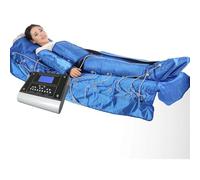 BCBKD Massaggiatore Pneumatico, Massaggiatore per Tutto Il Corpo, Massaggio Pressoterapia Circolazione del Drenaggio Linfatico E Rilassamento Muscolare, Sollievo dal Dolore,Blu