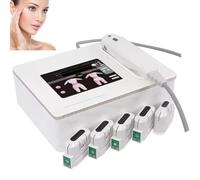 BCBKD Professional Hifu Device for Face And Body - 7Mhz/4Mhz Dual Frequency, SMAS Layer Lifting Device, Anti-Ageing & Fat Reduction, Jaw Contouring And Anti-Aging at Home/Salon, with 5 Heads