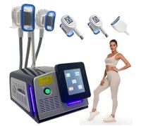 BCBKD Strumento per Criolipolisi, Lipolisi del Grasso, Macchina Dimagrante Body Freeze con 3 Maniglie, Lifting del Viso, Criocongelamento del Grasso Corporeo, per Dimagrire Pancia, Braccia, Cosce