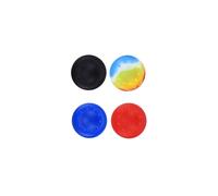 BCBR-4 pezzi/set di custodie in silicone morbido per controller di gioco, joystick, impugnatura per PS4/PS3/PS5/Xbox360/Xbox
