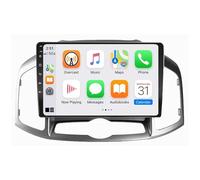 BCBSYCJP 10 Pollici Autoradio Carplay per Chevrolet Captiva 1 2011-2016 Car Navigation Android Auto Android 15 WiFi GPS Bluetooth FM Radio EQ SWC+Telecamera Posteriore,8 Core 6G+128G