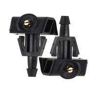 BCBSYCJP Ugello Lavavetri per Auto per Nissan Classical Sylphy 2012-2019 Ugello Doppio Foro Nero 2 Piezas