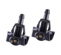 BCBSYCJP Ugello Lavavetri per Auto per Nissan Note 2006-2010 2011 2012 2013 Ugello Doppio Foro Nero 2 Piezas 28932-9U000